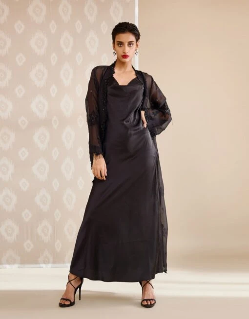 Zainab Black Slip -Charmers Shop zaw22slbk1