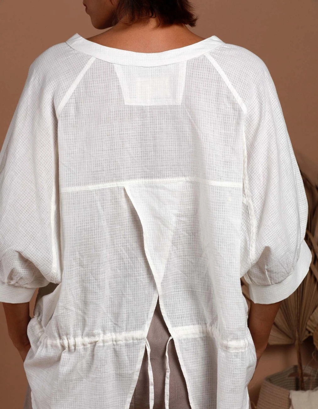 White Fulay Classic Top 5 White Fulay Classic Top - Image 3